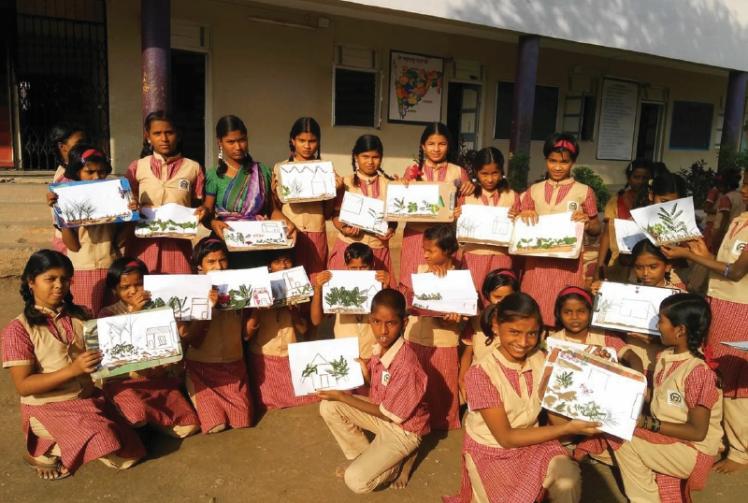 Art classes in Boyn Hill will enable children in India to access art