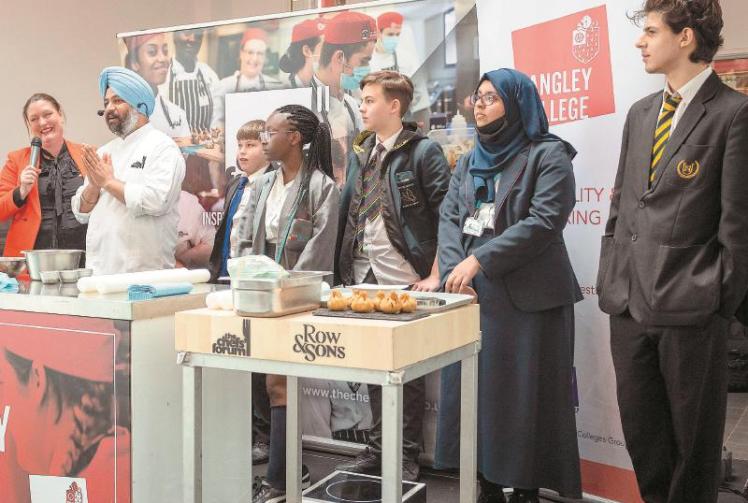 Top chefs take to Langley College for taster day Photo 1 of 1