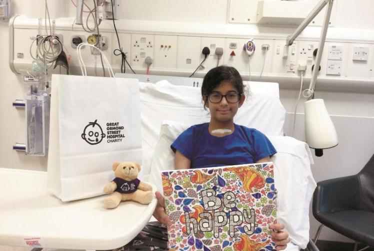 Praises for Great Ormond Street Hospital after 12yearold Burnham girl