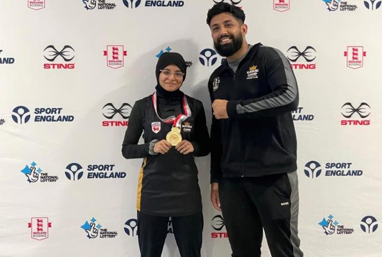 Breaking barriers: Momina Naz crowned first Hijabi senior national champion