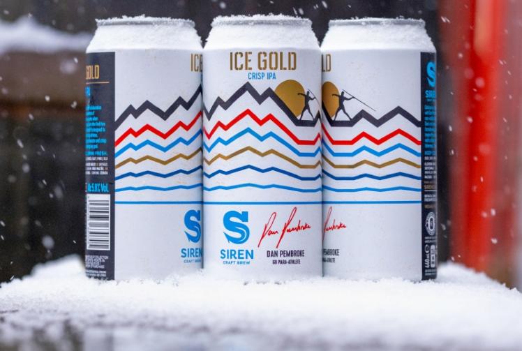 Ice Gold: Paralympic hero hopes new beer will inspire Winter Games athletes