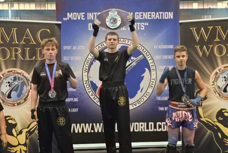 Teenage kickboxer wins gold at world championships